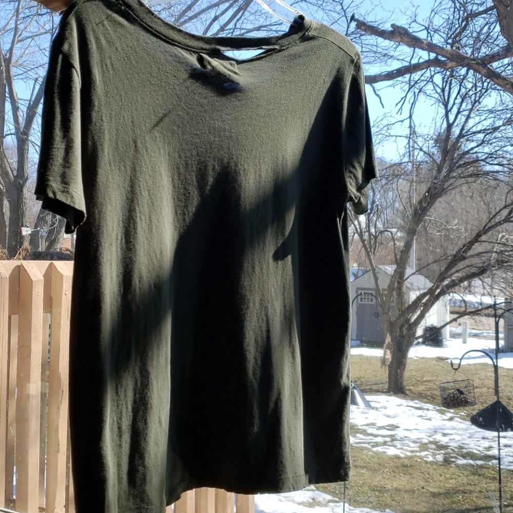 N:Philanthropy Harlow Olive BFF Tee Small nwt - Picture 3 of 6